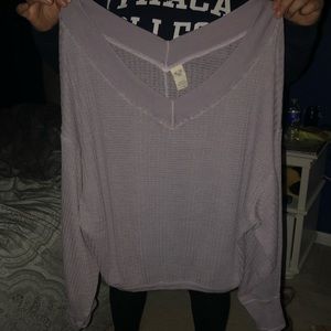 NWOT Free People Lavender Sweater